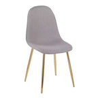 Juego de 2 sillas de comedor contemporáneas Pebble - LumiSource