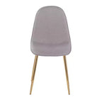 Juego de 2 sillas de comedor contemporáneas Pebble - LumiSource