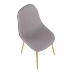 Juego de 2 sillas de comedor contemporáneas Pebble - LumiSource