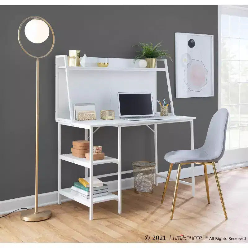 Juego de 2 sillas de comedor contemporáneas Pebble - LumiSource