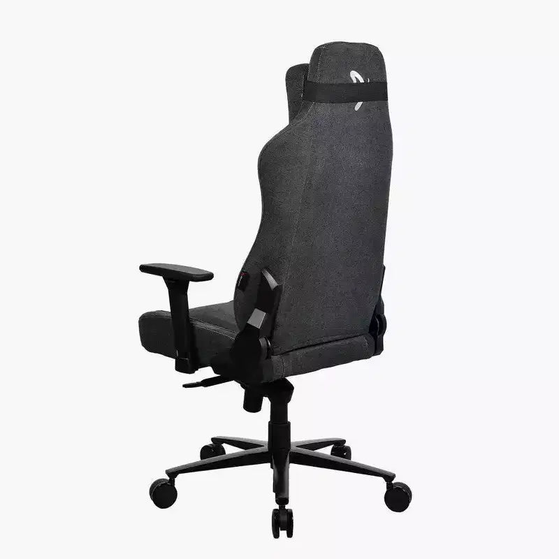 Silla de oficina y juegos Arozzi Vernazza Soft Fabric con cojines suaves de apoyo lumbar para el cuello