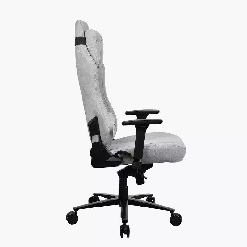 Silla de oficina y juegos Arozzi Vernazza Soft Fabric con cojines suaves de apoyo lumbar para el cuello