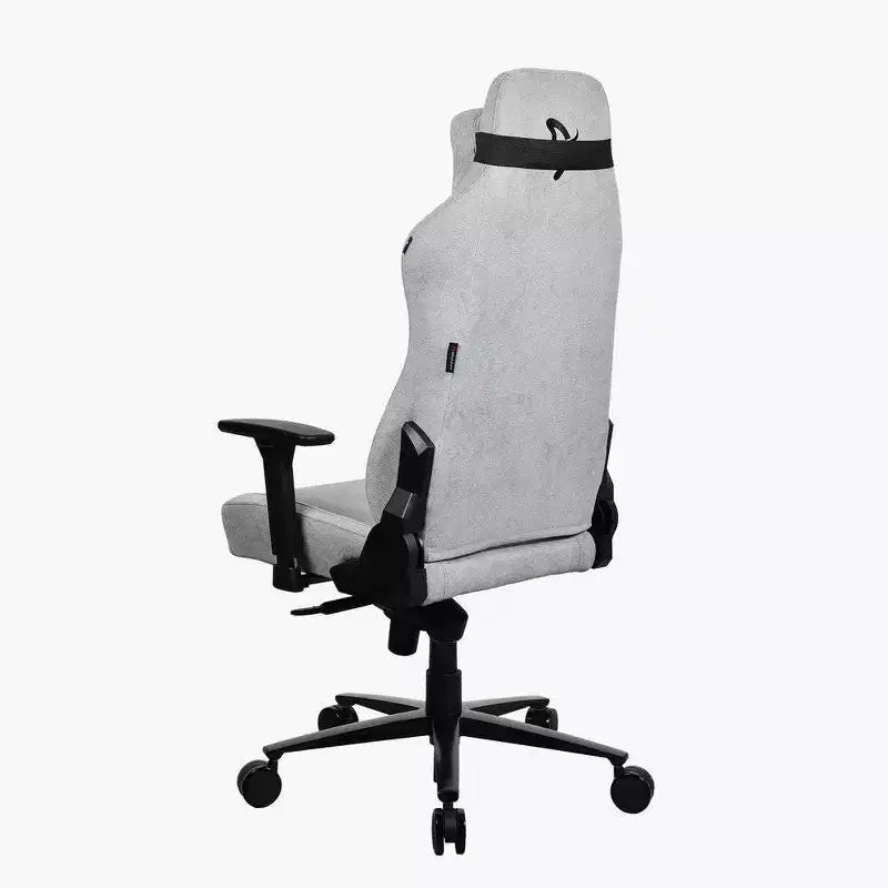 Silla de oficina y juegos Arozzi Vernazza Soft Fabric con cojines suaves de apoyo lumbar para el cuello