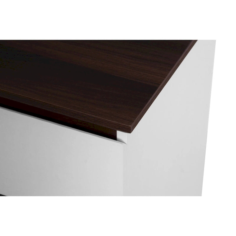 Cómoda de 6 cajones con cajones anchos - Cajonera de almacenamiento de madera para dormitorio, sala de estar y pasillo